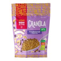 Granola Tradicional Com Castanhas Sem Glúten 250g Vitao