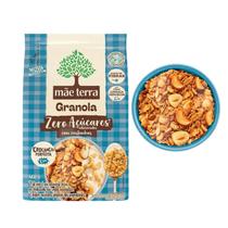 Granola Tradicional Com Castanhas Zero Açúcar Vegana - Mãe Terra 800g Granola Tradicional Com Castanhas Zero Açúcar Vegana - Mãe Terra 800g