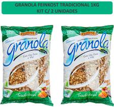 Granola Tradicional Feinkost 1kg - kit c/ 2 unds