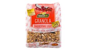 Granola Tradicional Mix de Cereais com uva, côco e linhaça Light Natural Life 300g - Kodilar