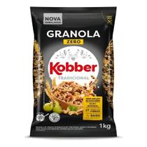 Granola Tradicional Zero Acucar 1kg Kobber Granola Tradicional Zero Acucar 1kg Kobber
