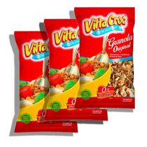 Granola VittaCroc Original 1kg kit c/3 und