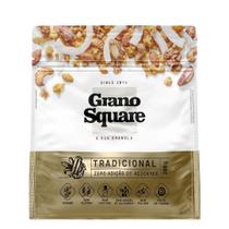 Granola Zero Açúcar Premium Tradicional GranoSquare 200g Vegana, Sem Glúten e Lactose, Nuts Crocantes