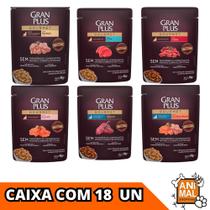 GranPlus Gourmet Gatos Ração Úmida - CAIXA com 18 unidades