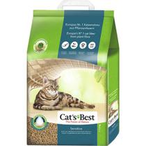 Granulado areia Ecológico para gatos Cat's Best Sensitive Peso:7,2 Kg