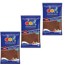 Granulado Chocolate Macio Para Docinhos Dori Kit Atacado 3kg