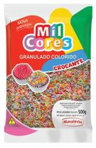 Granulado Colorido Crocante Mavalério Mil Cores 500 g - Escolha Cor