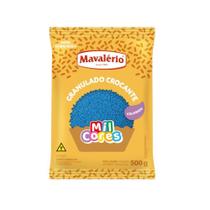 Granulado Crocante Azul Aquarela 500g - Mavalério Granulado Crocante Azul Aquarela 500g - Mavalério