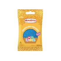 Granulado Crocante Azul Mil Cores 150g - Mavalério Granulado Crocante Azul Mil Cores 150g - Mavalério