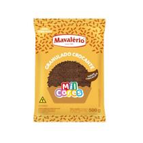 Granulado Crocante Chocolate 500g - Mavalério Granulado Crocante Chocolate 500g - Mavalério