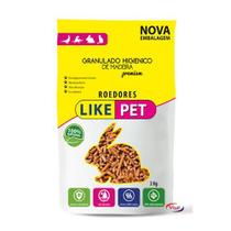 Granulado de Madeira Like Pet para Roedores 2kg