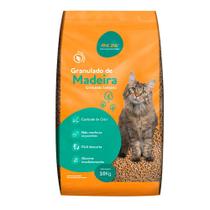 Granulado de Madeira Meau para Gatos - 10 Kg