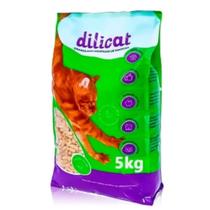 Granulado de Madeira Para Gatos Dilicat 5 kg