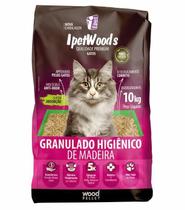 Granulado de Madeira para Gatos Ipet Woods 10kg