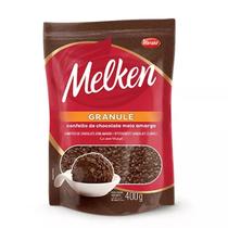 Granulado Granule Chocolate Meio Amargo 400g - Melken Harald