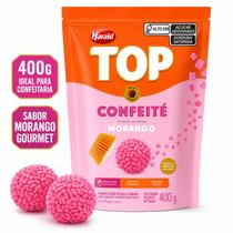 GRANULADO HARALD TOP CONFEITE 400g BRIGADEIRO MORANGO
