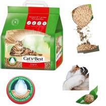 Granulado higienico Cats Best original 4,3Kg forma torrao biodegradavel granulado para gato