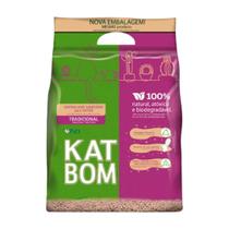 Granulado Higiênico Kat Bom Tradicional Para Gatos 3 kg Granulado Higiênico Kat Bom Tradicional Para Gatos 3 kg