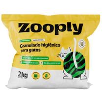 Granulado Higiênico Para Gatos Super Premium Zooply 2Kg