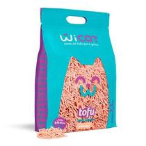 Granulado Higiênico Para Gatos WiCat Tofu Pêssego - 2,1kg