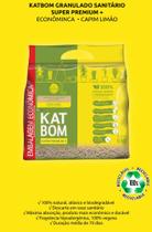 Granulado Kat Bom - 6kg - Capim Limão - Pacote Econômico