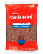 Granulado Macio Confeiteiro Chocolate Harald- Pacote 1,050KG