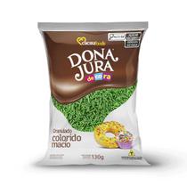 Granulado Macio Decorativo Bolos Doces Verde 130g Decora Dona Jura