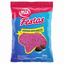 Granulado Macio Rosa 500g - Mix Brigadeiro