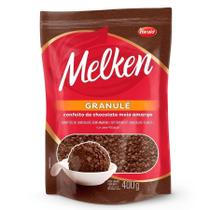 Granulado Melken Granule Meio Amargo 400G Harald