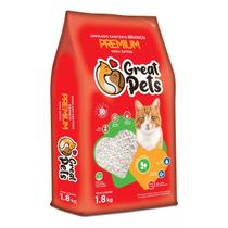 Granulado Sanitário 1,8kg Diatomita Great Pets Para Gatos Granulado Sanitário 1,8kg Diatomita Great Pets Para Gatos