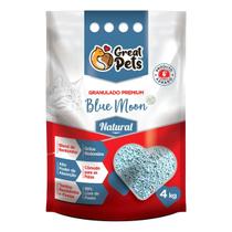 Granulado Sanitário Blue Moon Natural 4kg Bentonita Premium Granulado Sanitário Blue Moon Natural 4kg Bentonita Premium