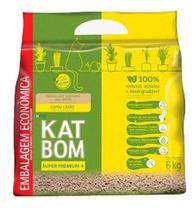 Granulado Sanitário Katbom Capim Limão Econômico para Gatos 6kg
