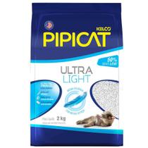 Granulado Sanitário para Gatos Pipicat Ultra Light 2kg