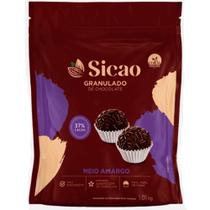 Granulado Vermicelli Chocolate Meio Amargo 37% Cacau 1,01kg Sicao