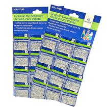 Granulo de Polímero Acrílico Bolinhas De Gel Cresce na Água para Plantas - 24 Pacotinhos - Javick Granulo de Polímero Acrílico Bolinhas De Gel Cresce na Água para Plantas - 24 Pacotinhos - Javick