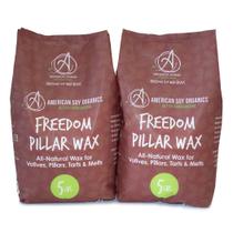 Grânulos de cera de soja American Soy Organics Freedom 4,5 kg Grânulos de cera de soja American Soy Organics Freedom 4,5 kg