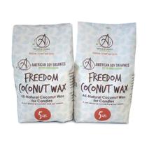 Grânulos de cera de soja de coco para fabricação de velas American Soy Organics