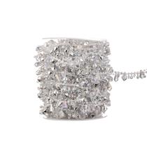 Grânulos de cristal iridescentes transparentes Garland YoungJewl de 10 m