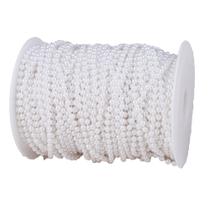 Grânulos de pérolas artificiais Garland YoungJewl 4 mm 40 mm brancos