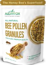 Grânulos de pólen de abelha Alovitox 473mL 100% puro, fresco e cru