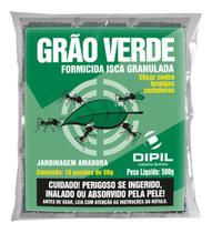 Grão Verde 500g Isca Granulada Formigas Cortadeiras - Dipil