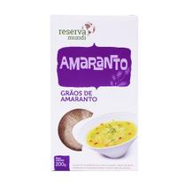 Grãos de Amaranto Reserva Mundi 200g Grãos de Amaranto Reserva Mundi 200g