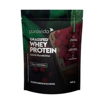 Grassfed Whey Protein - Refil 900g Framboesa - Pura Vida Grassfed Whey Protein - Refil 900g Framboesa - Pura Vida