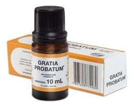 Gratia Probatum 10ml Suplemento Vitamínico E Mineral - Saúde