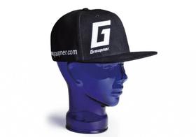 Graupner cap black 'bone'8397