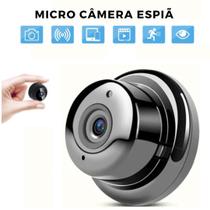 Grava Vídeo E Áudio Micro Camera Espiã Wifi