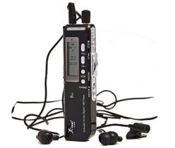 Gravador De Audio E Voz Digital Lcd Mp3 8gb Grava Até 17620 Minutos - mais br