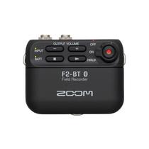 Gravador de Áudio Portátil Zoom F2 BT Bluetooth - Preto