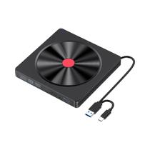 Gravador De Blu-ray Externo Portátil USB 3.0 Tipo-C Para Laptop PC Windows Linux Mac OS