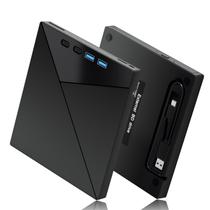 Gravador de Blu-Ray Externo Wbacon 7 em 1 - 4K - USB 3.0 e Tipo C